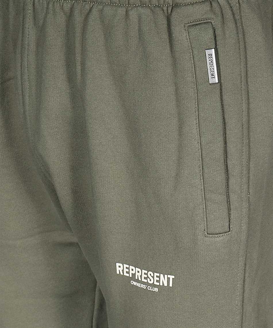 Represent Logo-print Cotton Track Pants In Gray
