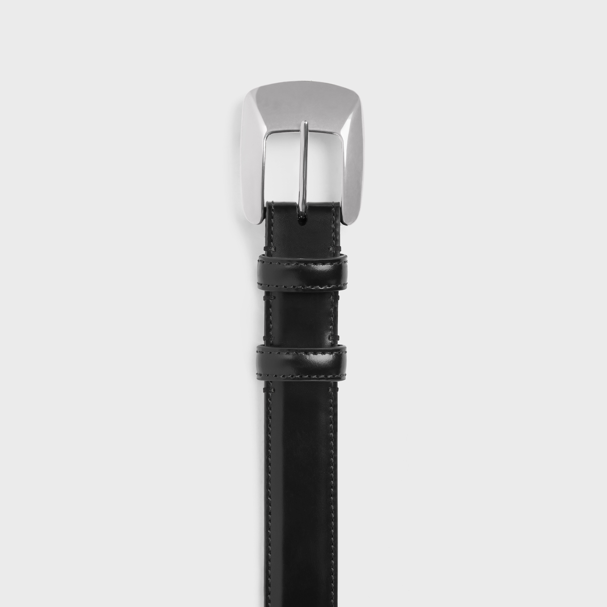 CELINE BC-14 25MM BELT IN TAURILLON LEATHER