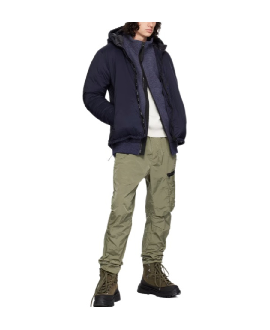 Canada Goose Lodge Packable 750 Fill Power Down Jacket In Black