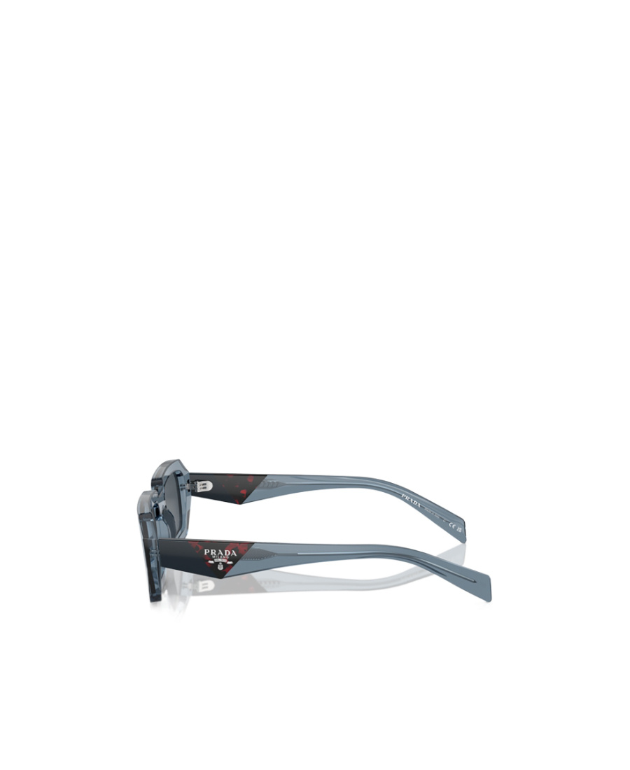 Prada Pr 17ws 11n09t Rectangle Sunglasses In Gray