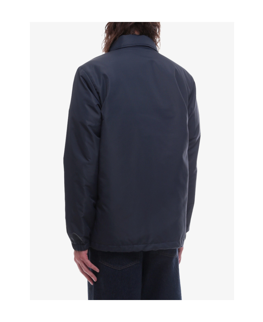 Apc Pointed Collar Casual Jacket In Black