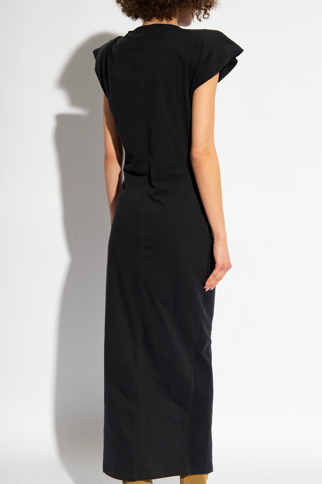 Shop Isabel Marant Nadela Dress In Black