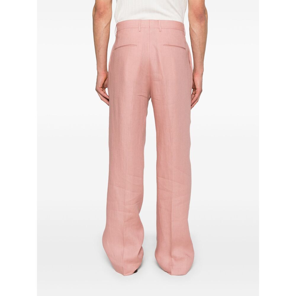 TAGLIATORE BELT-LOOP CASUAL PANTS 