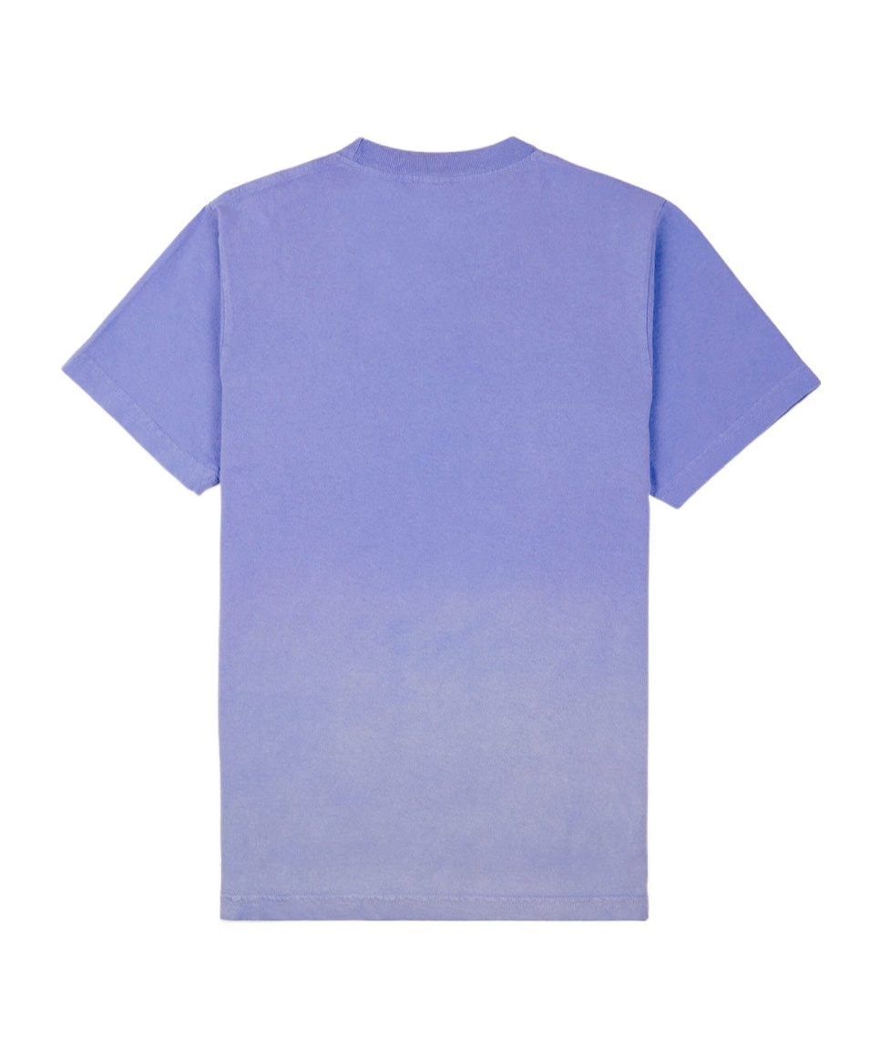 Shop Sporty And Rich Wellness Ivy Dipped T-shirt In Blue