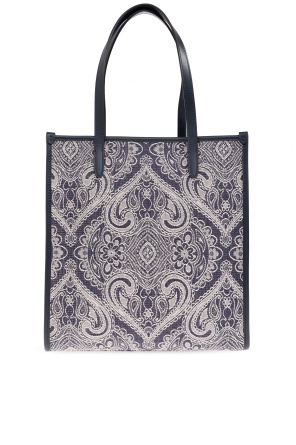 Etro Medium Love Trotter Paisley-pattern Tote Bag In Blue