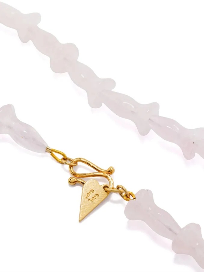 Forte Forte Flower Necklace In White