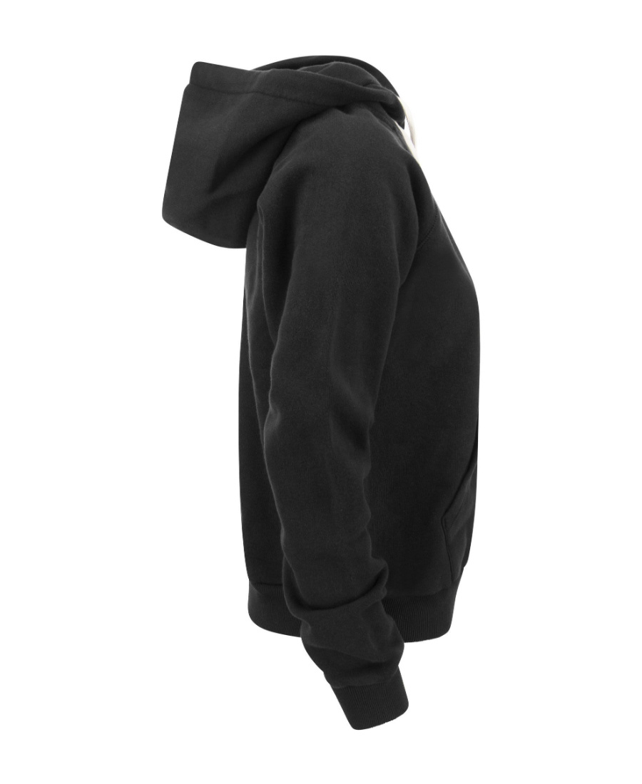 Polo Ralph Lauren Polo Pony Drawstring Hoodie In Black
