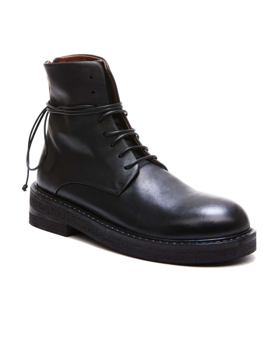 Marsèll Chunky Lace-up Boots In Black