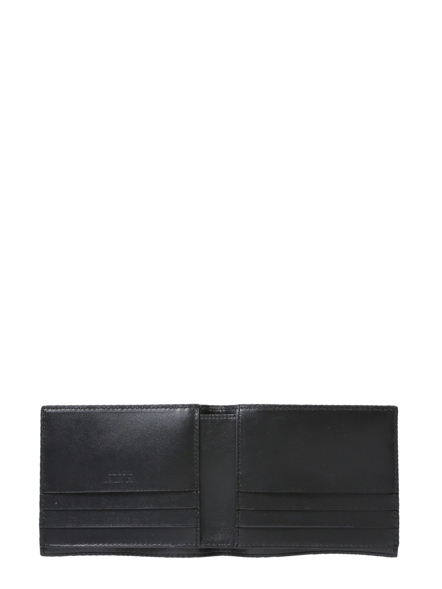 Neil Barrett Thunderbolt-print Cardholder