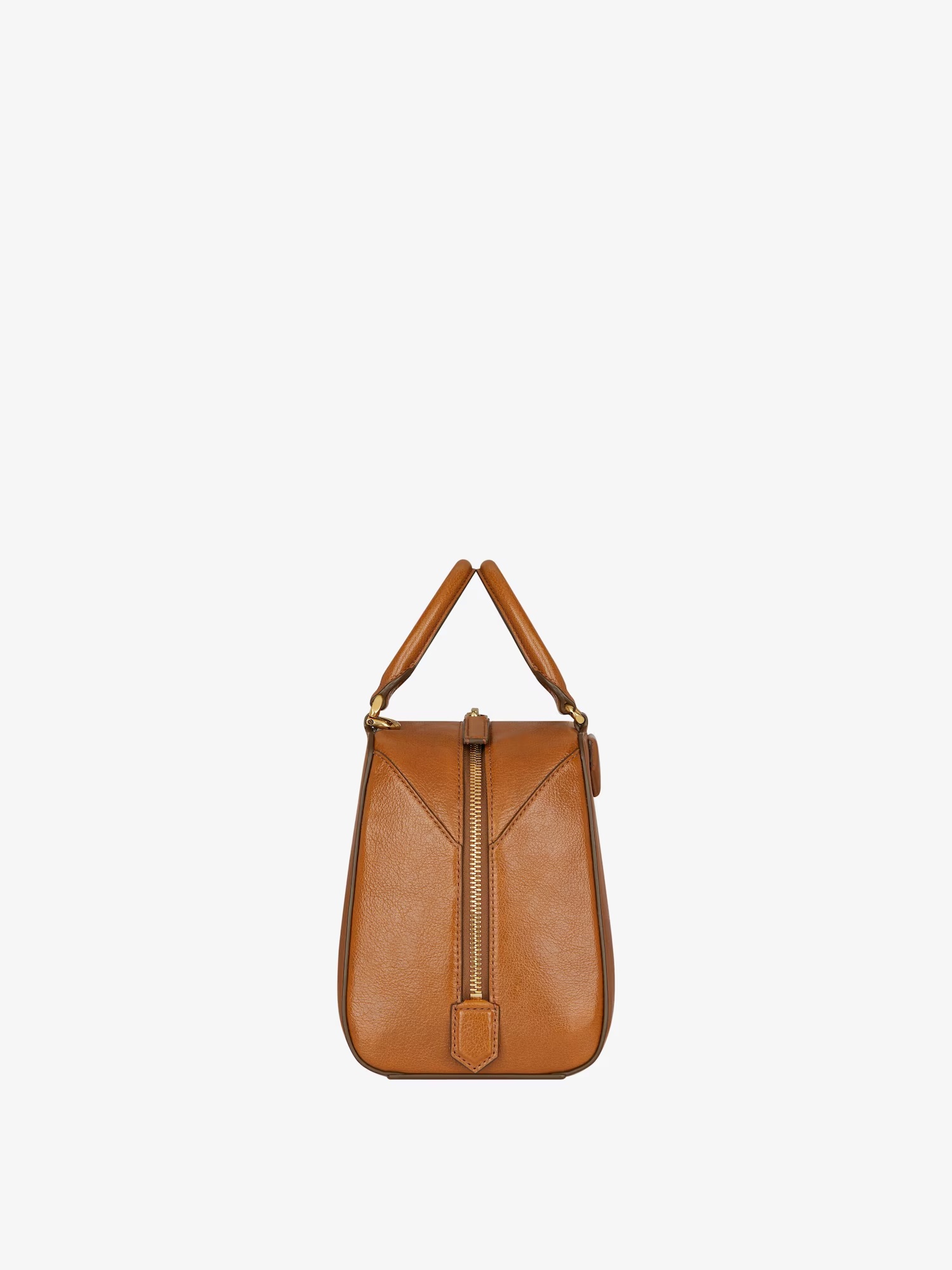 Givenchy Antigona Cube Mini Leather Handbag In Brown