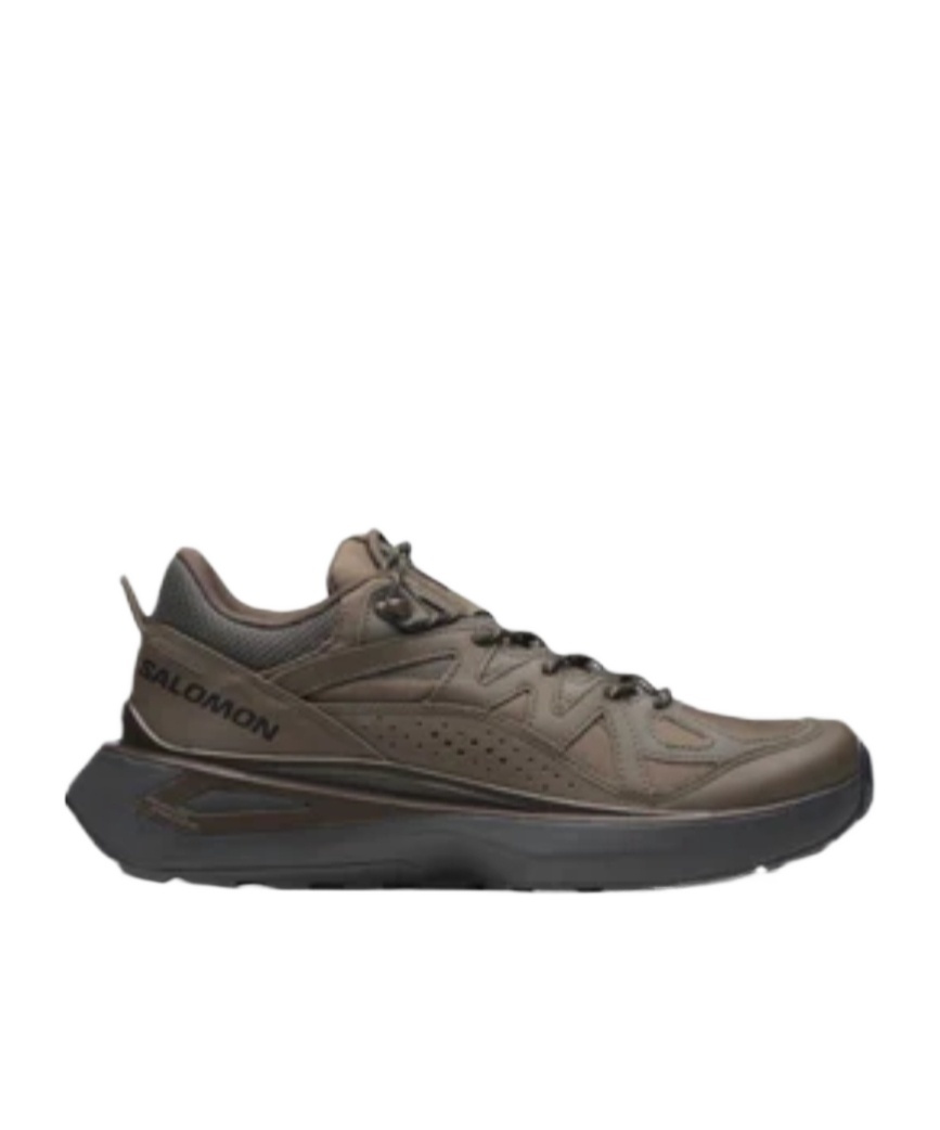 Salomon Slip-on Sneakers Textured Sole In Black