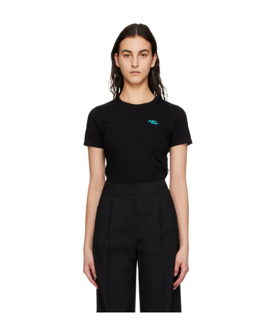 Juunj Mvmt Short-sleeved T-shirt In Black
