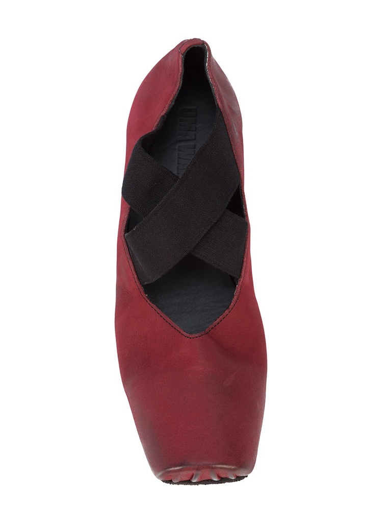 Uma Wang Heeled Ballet Flats In Red