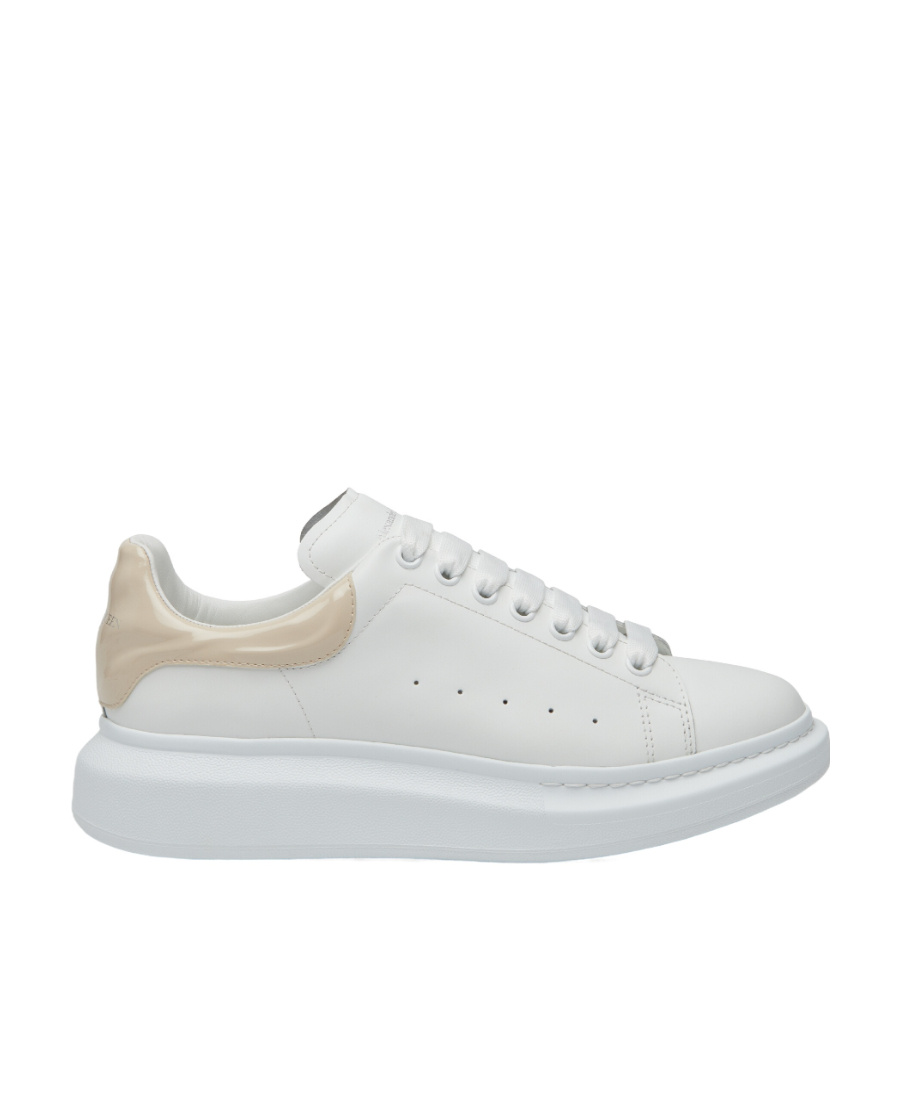 Alexander Mcqueen Oversized Lace-up Sneakers In White