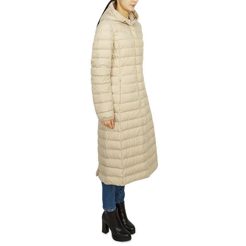 Shop Parajumpers Long-sleeved Down Jacket In Nude