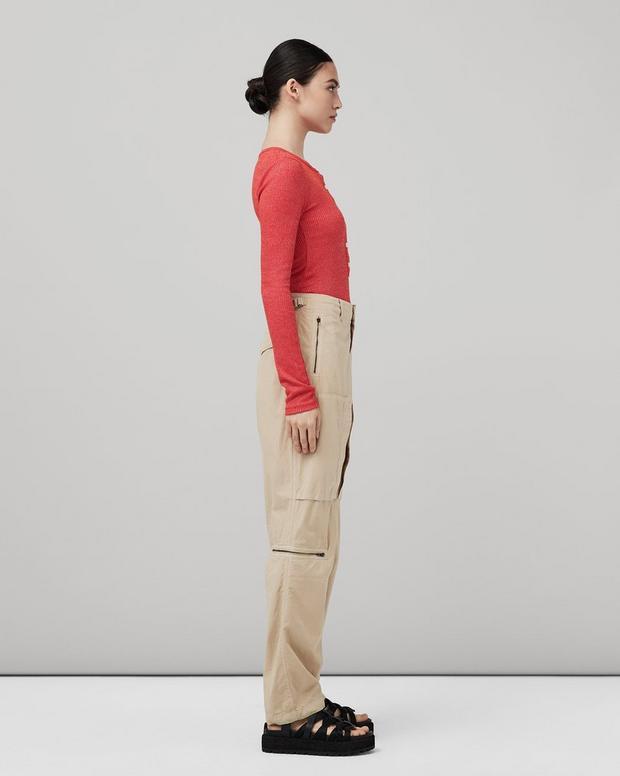 Rag & Bone Multi-pocket Casual Pants In Nude