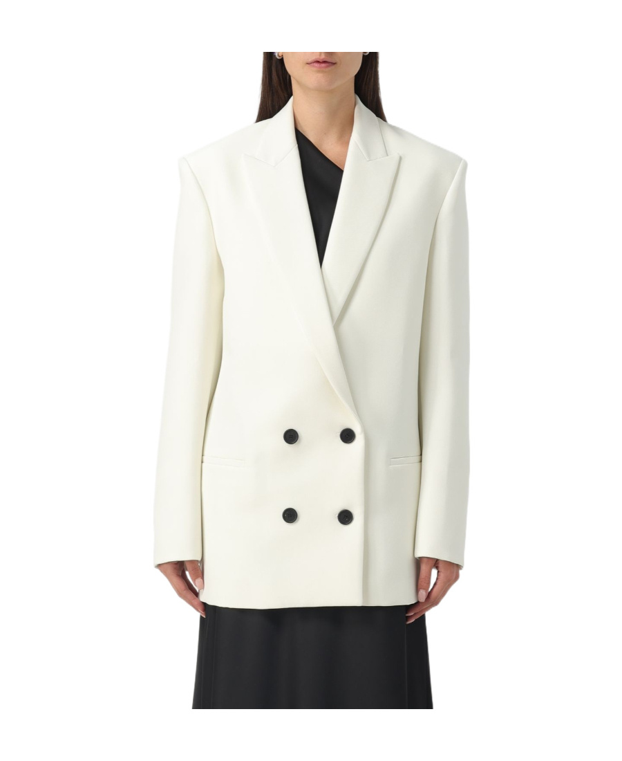 Shop Philosophy Di Lorenzo Serafini Long Sleeved Suit Jacket In White