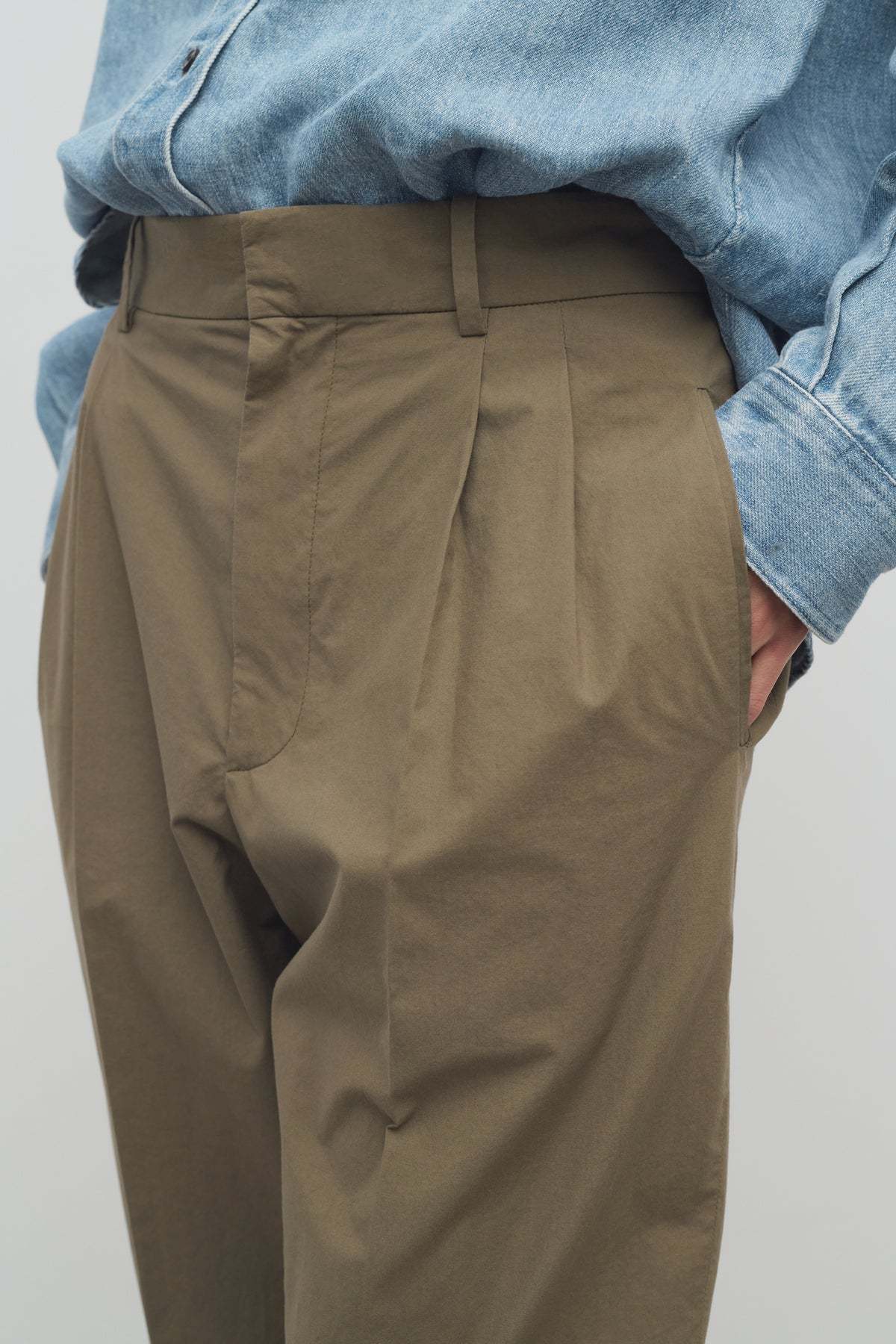 The Row Belt Loop Track Pants In Green