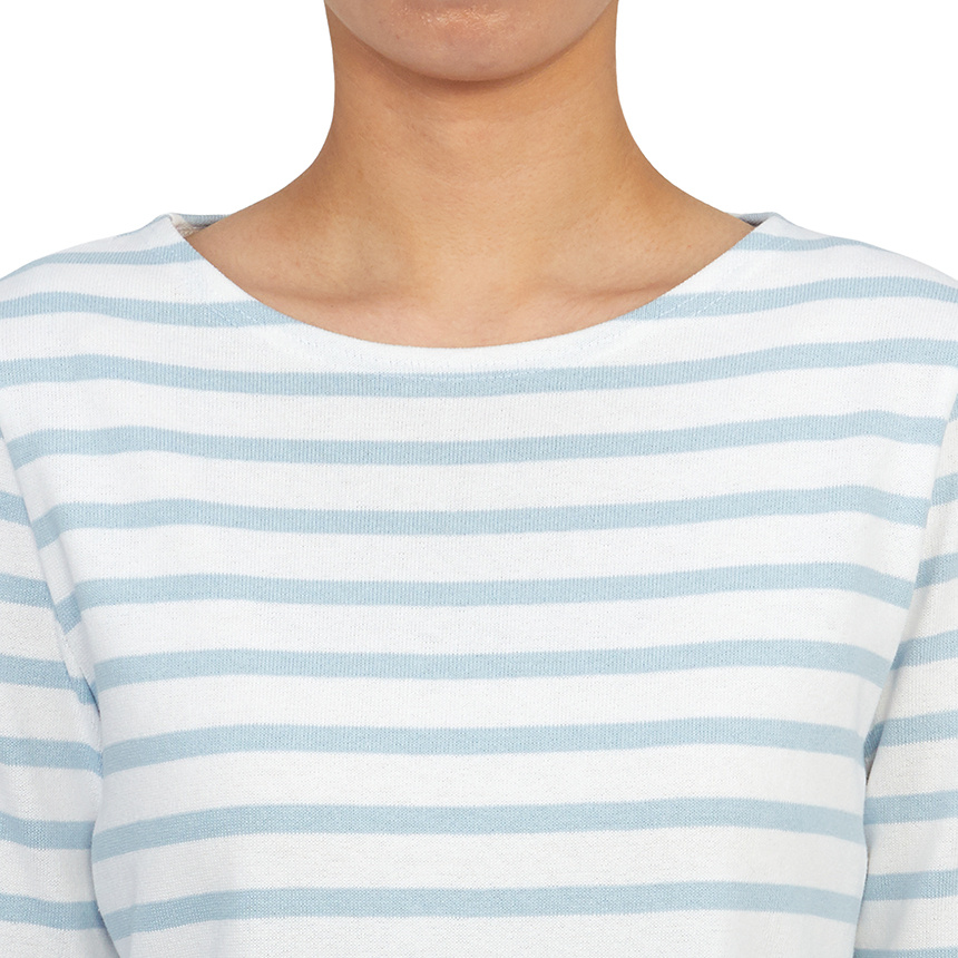 Saint James Long-sleeved T-shirt In White