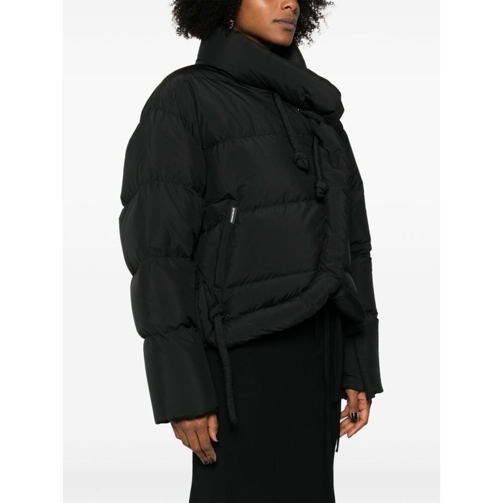 Ottolinger Asymmetric Short Down Jacket In Black