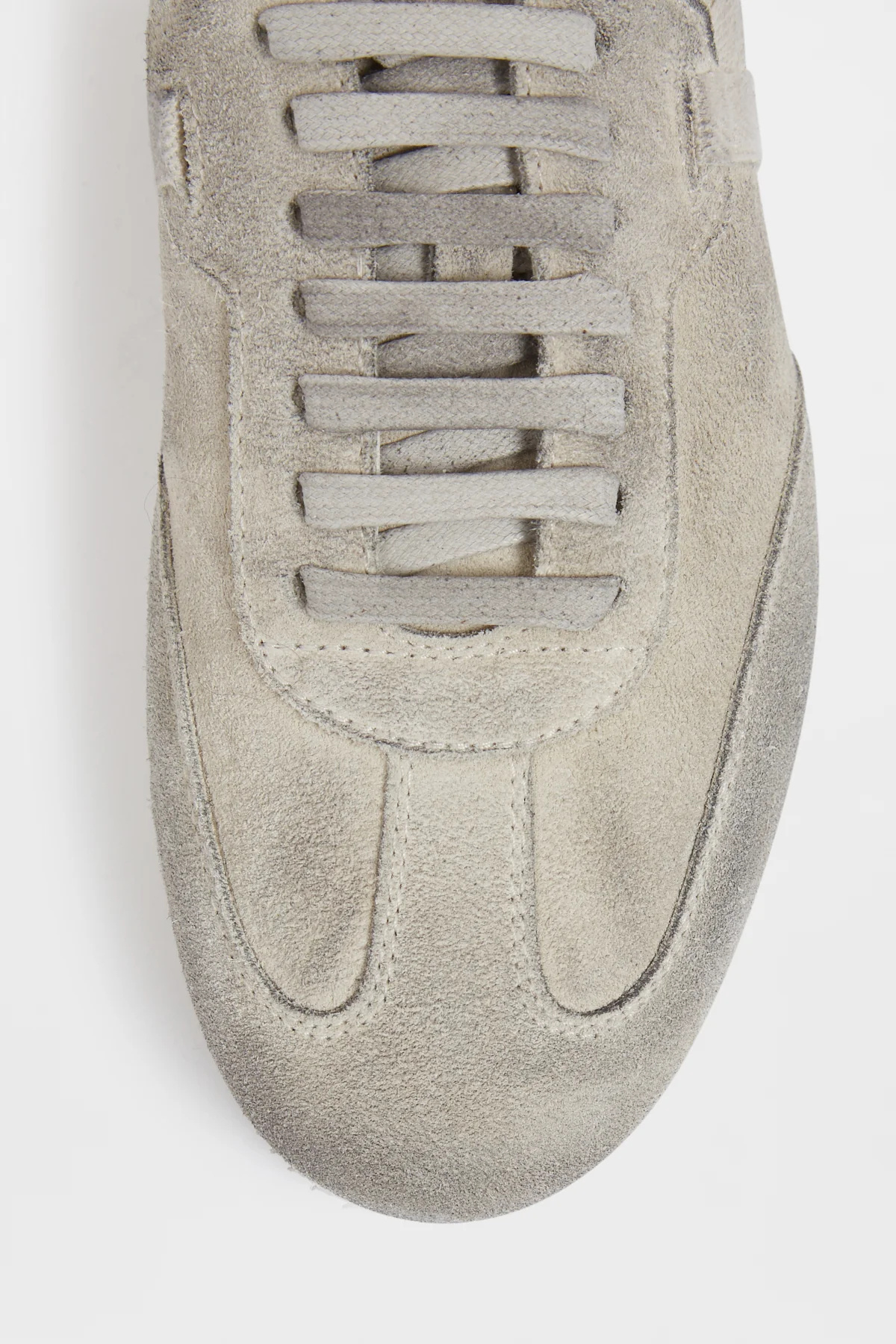 Ann Demeulemeester Siru Low-top Boxing Sneakers In Gray