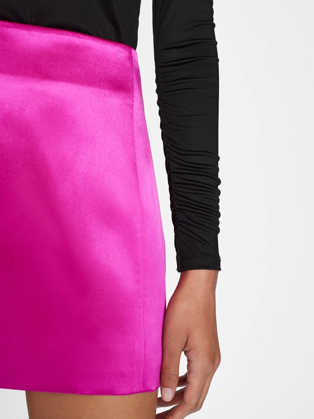 Frame High-neck Long-sleeved Sweater In Black