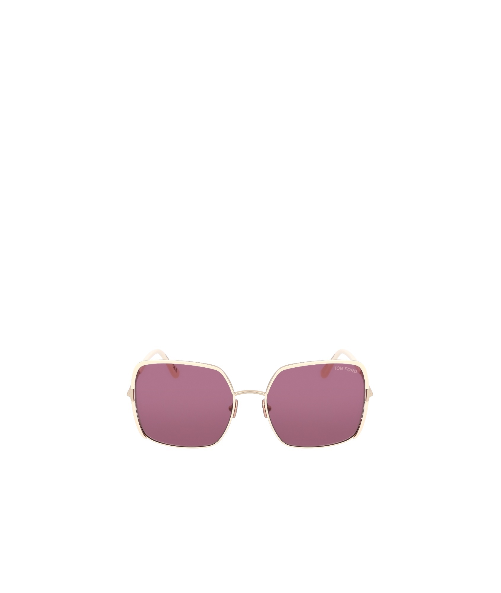 Tom Ford Raphaela Mixed-media Butterfly Sunglasses In Pink