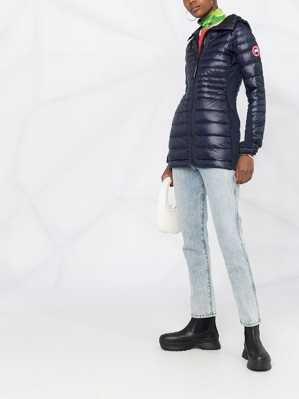 Canada Goose Hybridge Lite Down Coat In Black