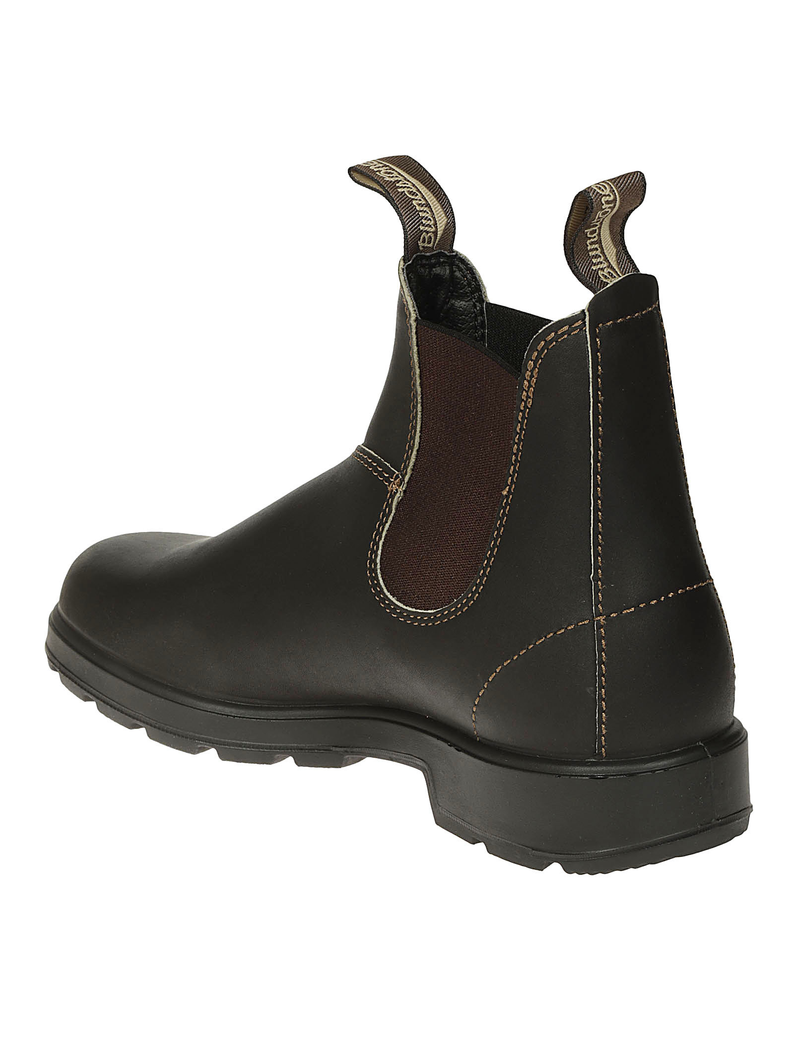 Blundstone Elastic Sided V-cut Ankle Boots In Black