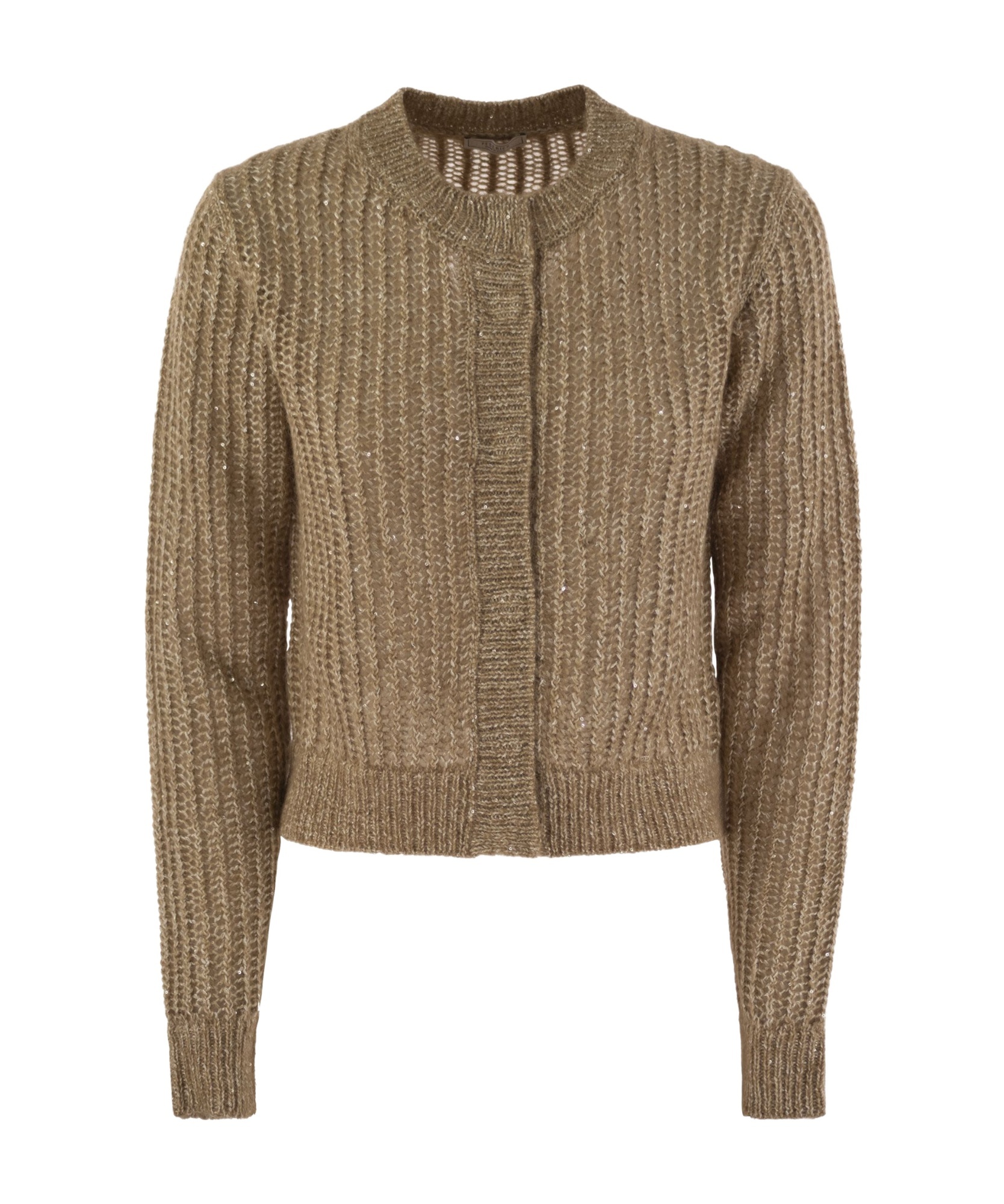 PESERICO LONG-SLEEVED KNITTED CARDIGAN 
