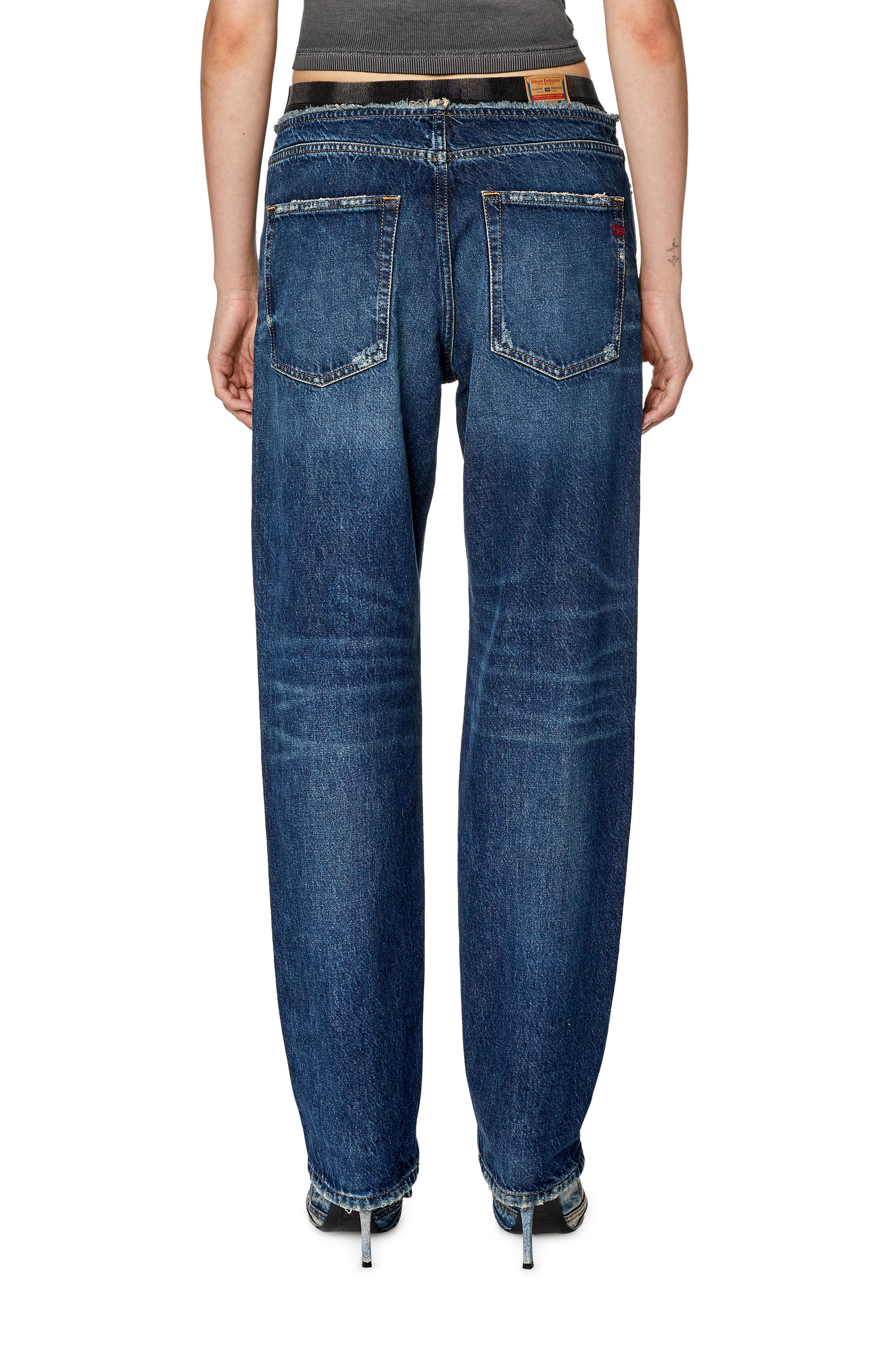 DIESEL D-ARK STRAIGHT-LEG JEANS