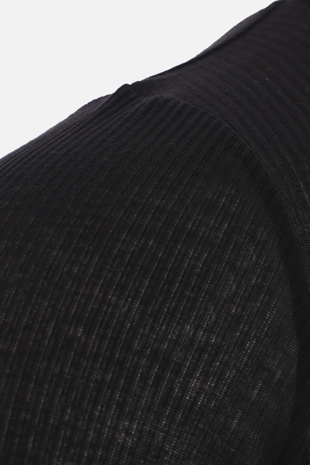 Rick Owens Long-sleeved T-shirt In Black