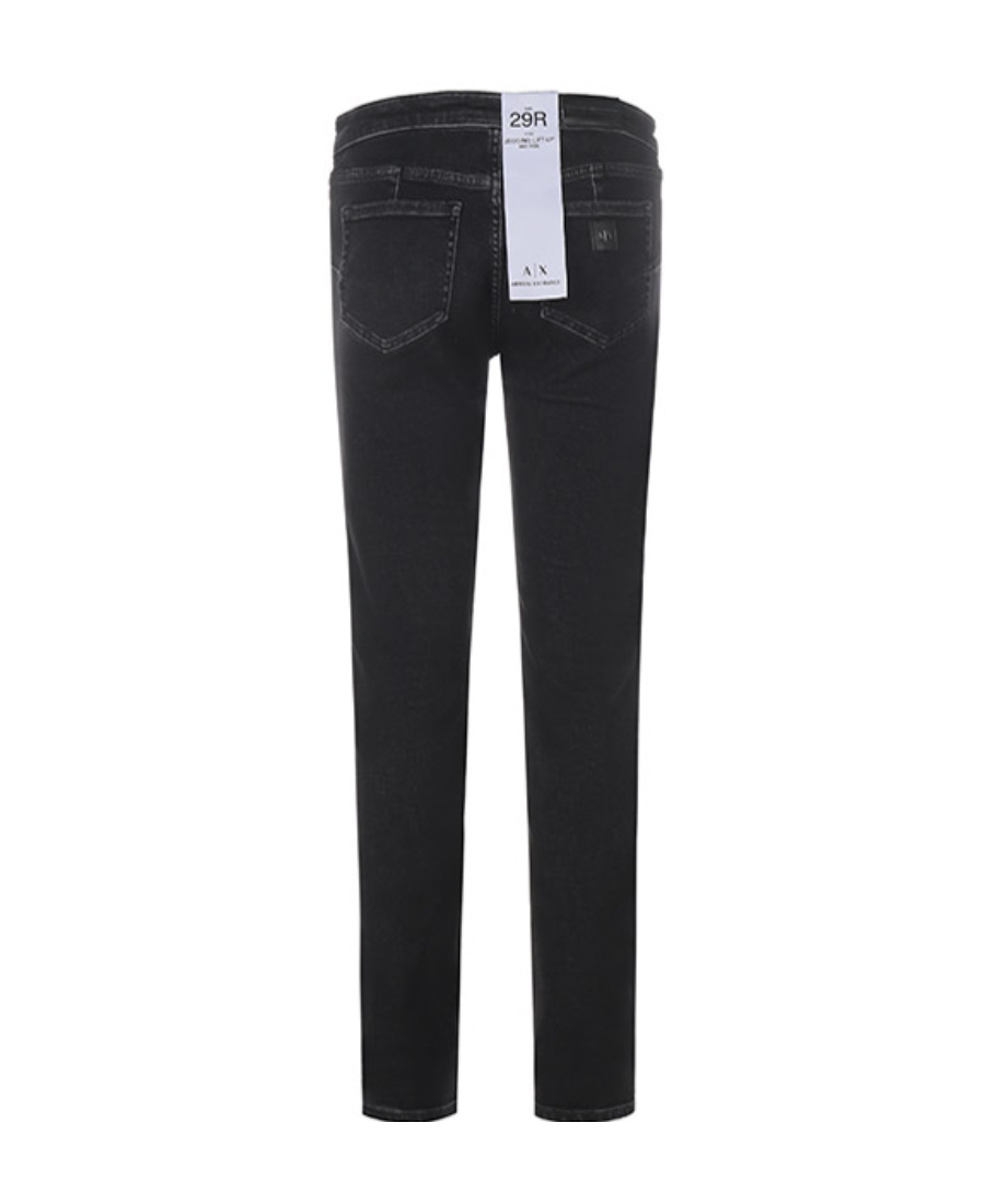 Armani Exchange Belt Loop With Jeans In Black