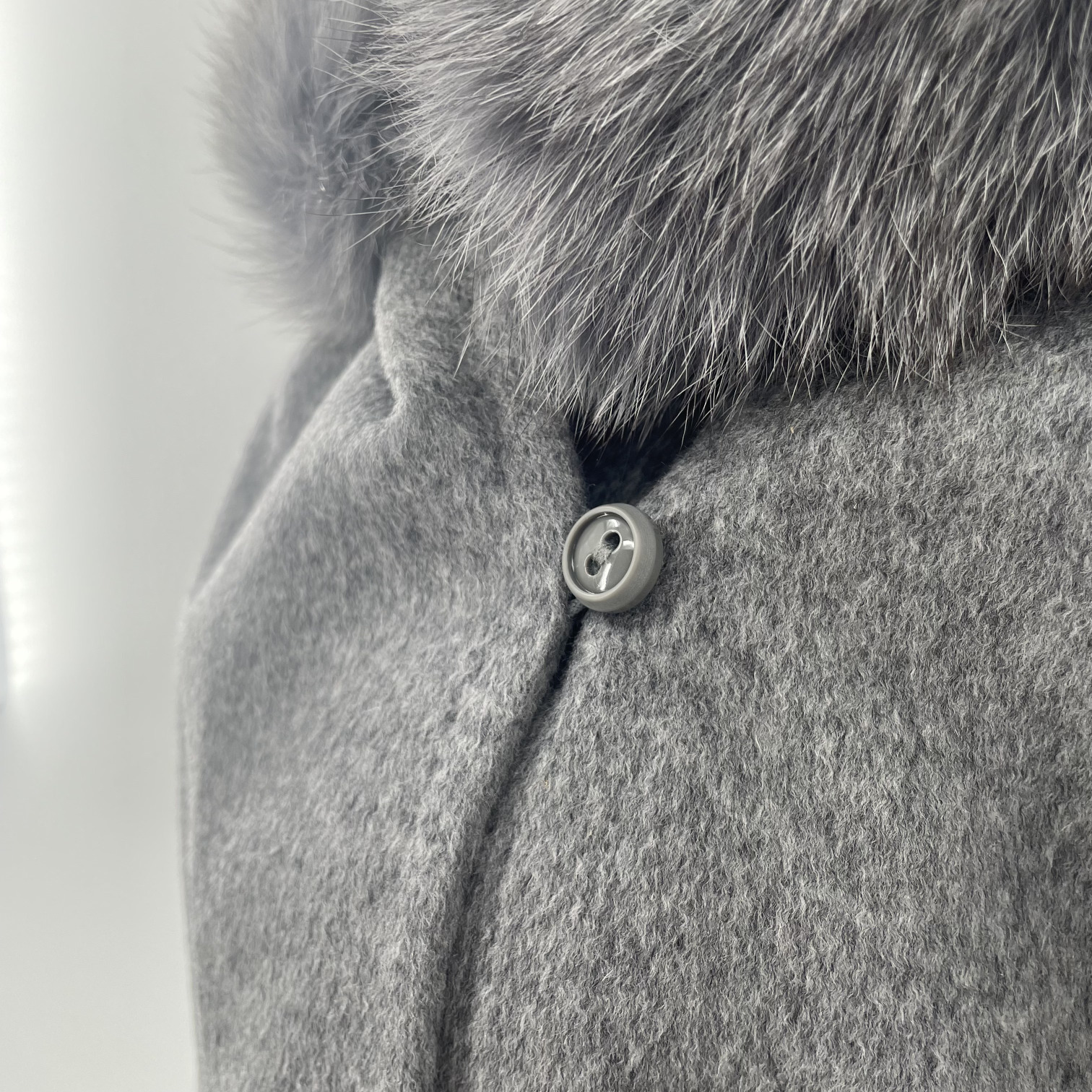 Max Mara Long-sleeved Coat In Black