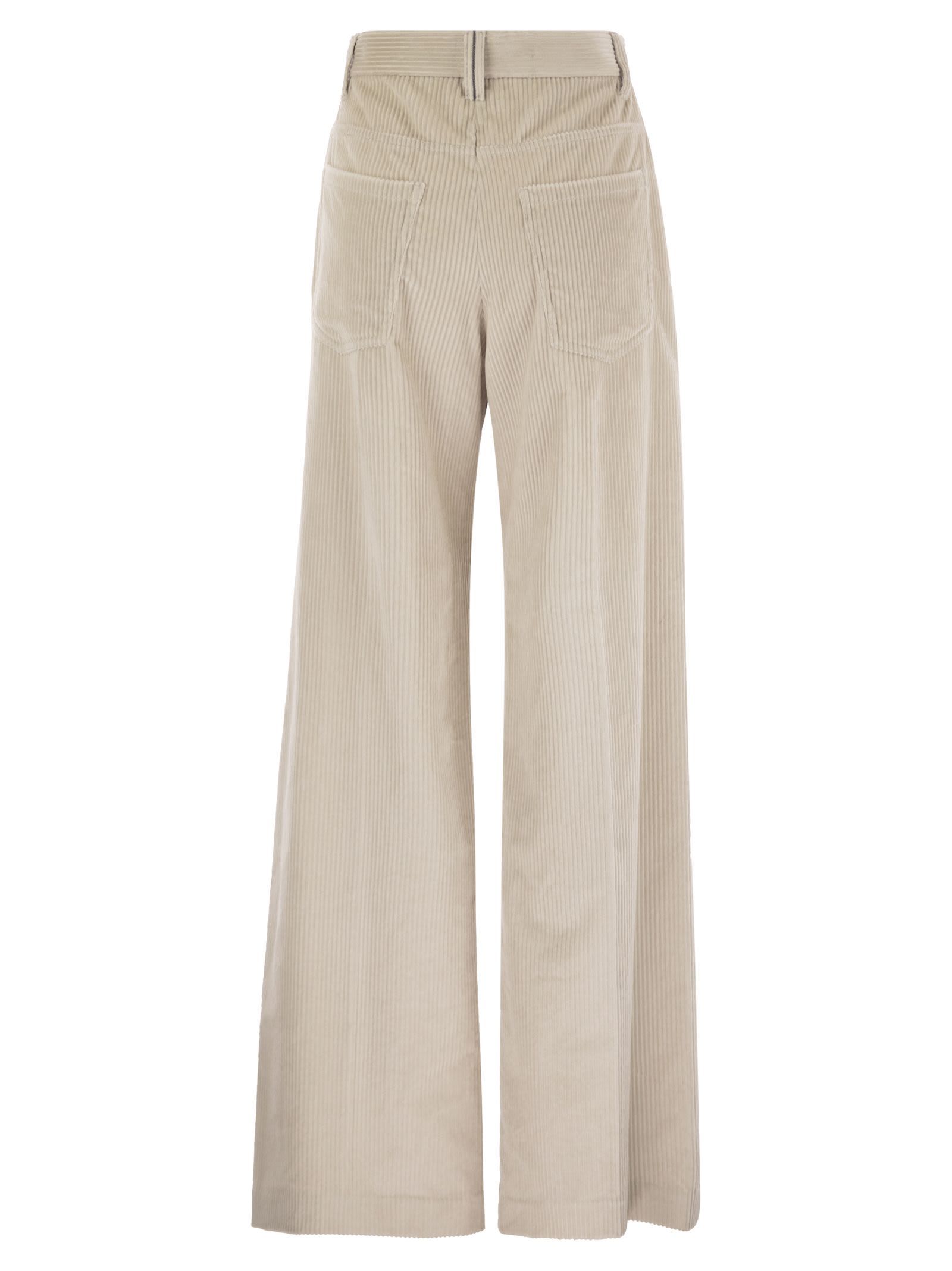 Brunello Cucinelli Belt Loops Slacks In Brown