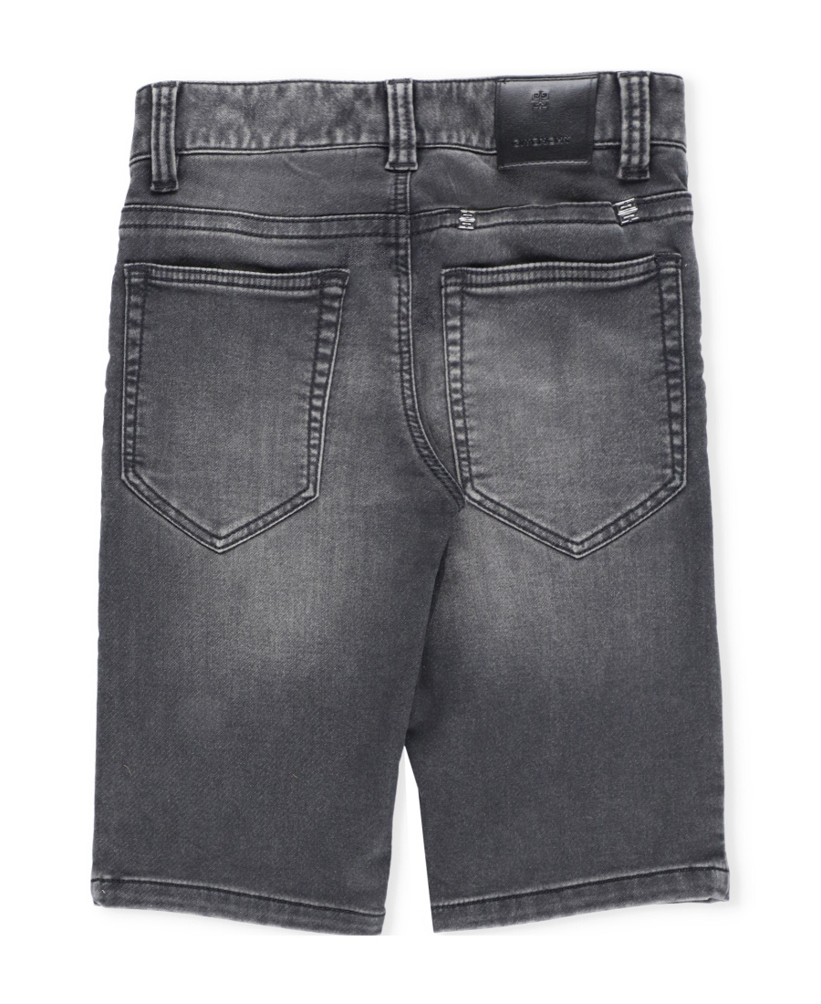 Givenchy Knee-length Denim Shorts In Black
