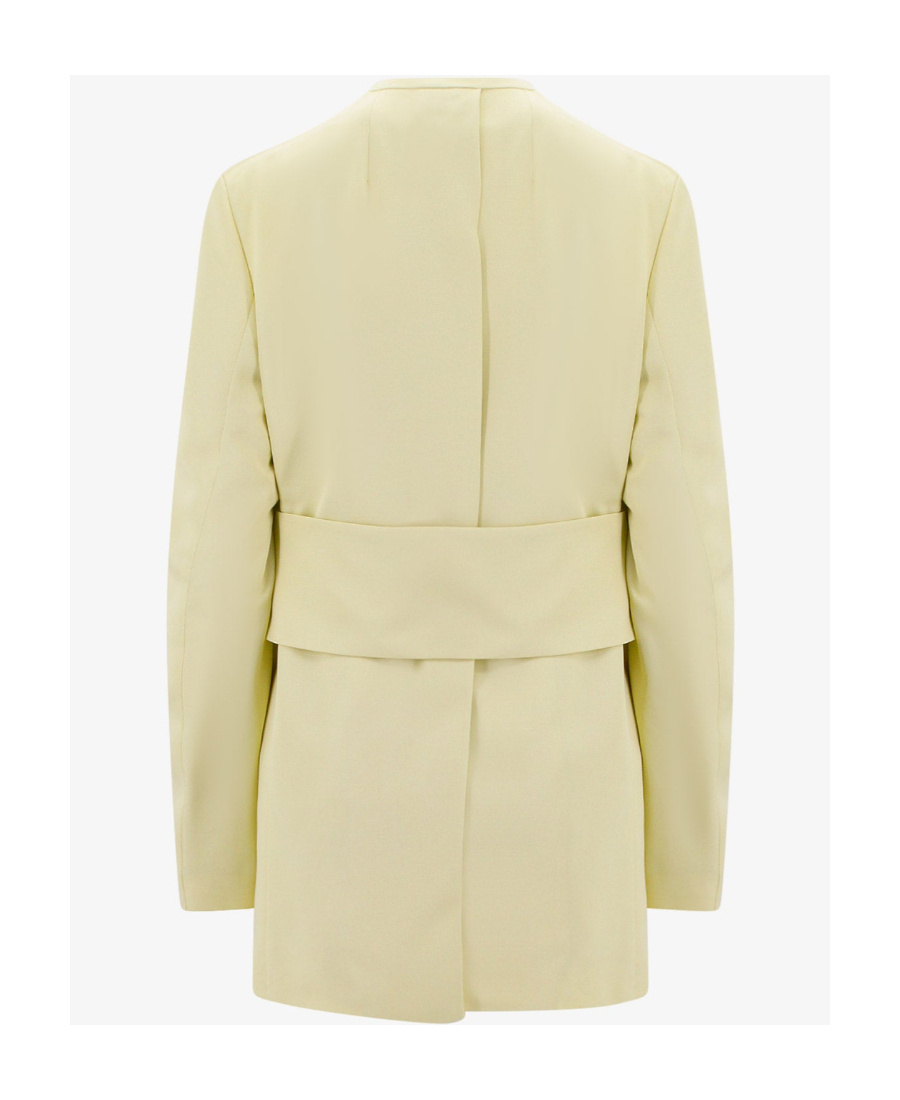 Jil Sander Split-back Blazer In Nude