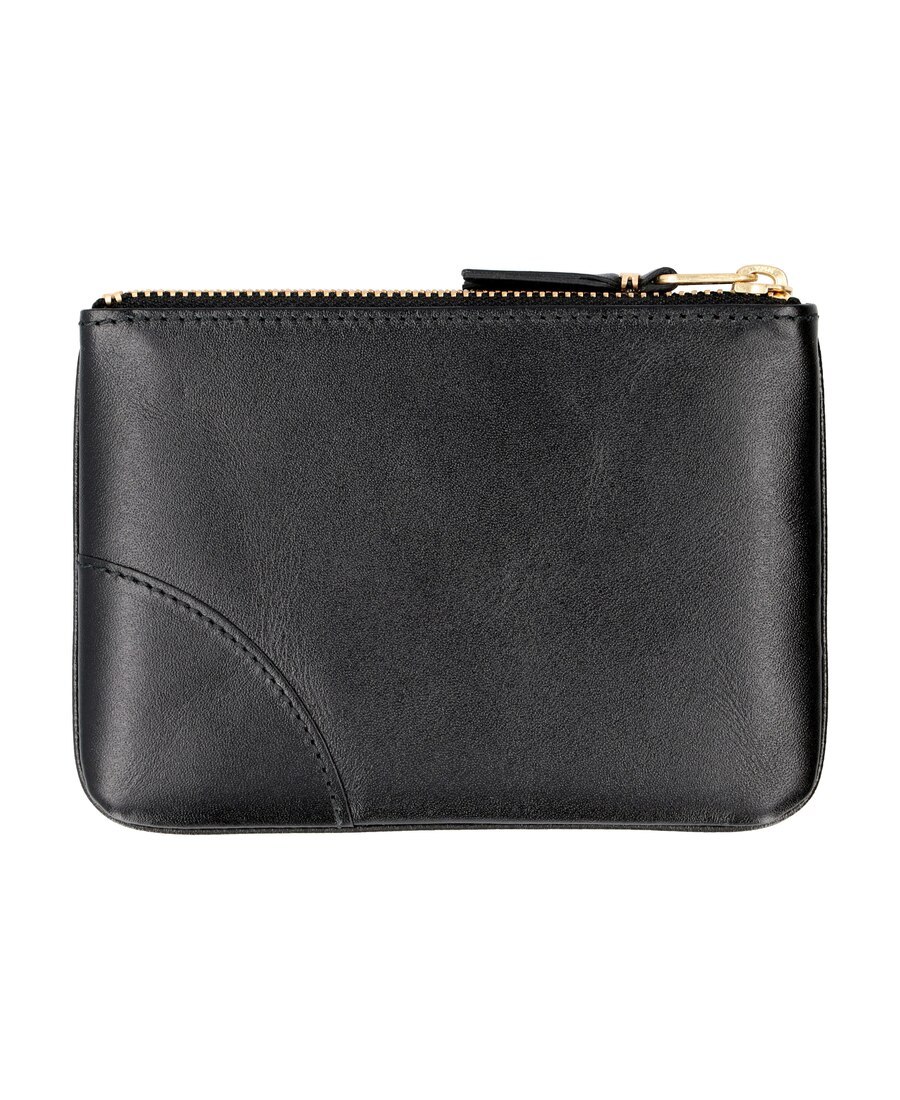 COMME DES GARÇONS SMALL ZIPPED LEATHER PURSE