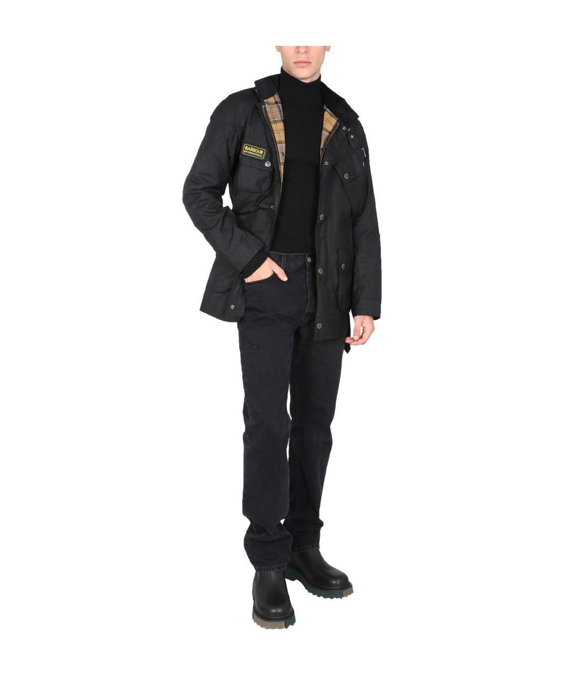 BARBOUR BARBOUR INTERNATIONAL MULTI-POCKETED BUTTONED JACKET