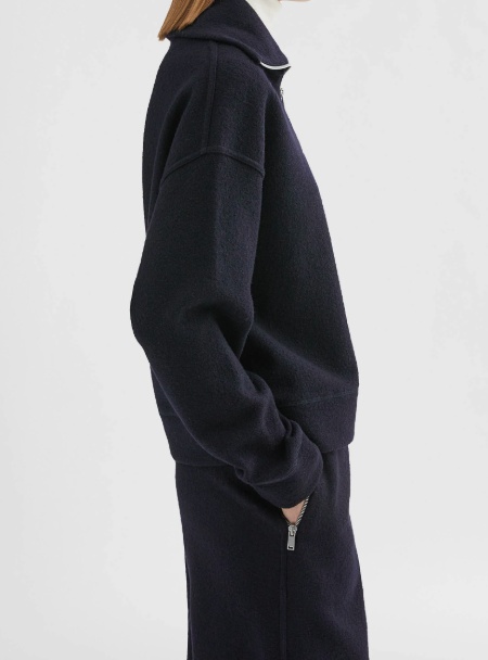 Jil Sander 124 Hn Long Sleeves Sweatshirt In Animal Print
