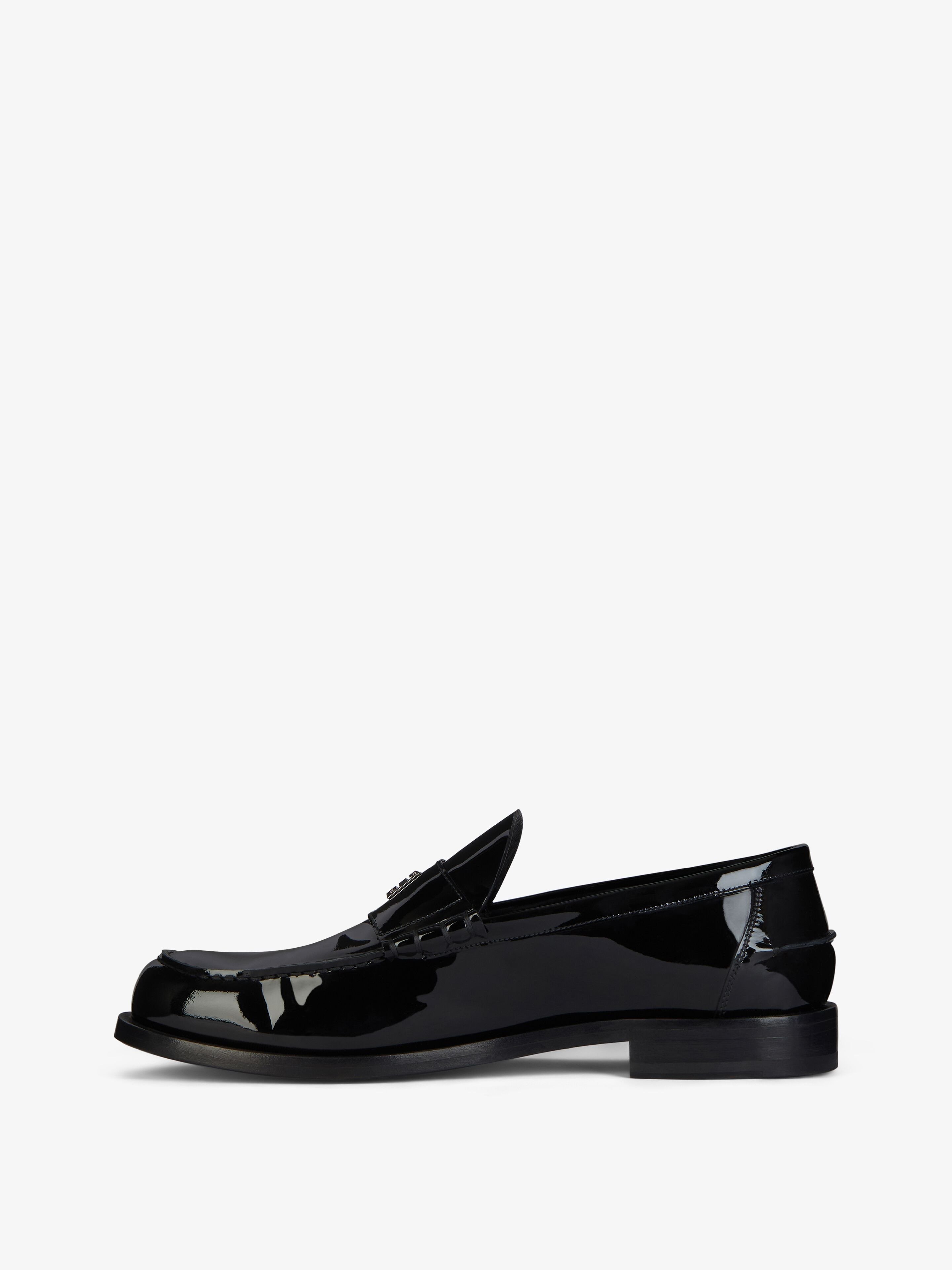 Givenchy Classic Leather Mr. G Loafers In Black