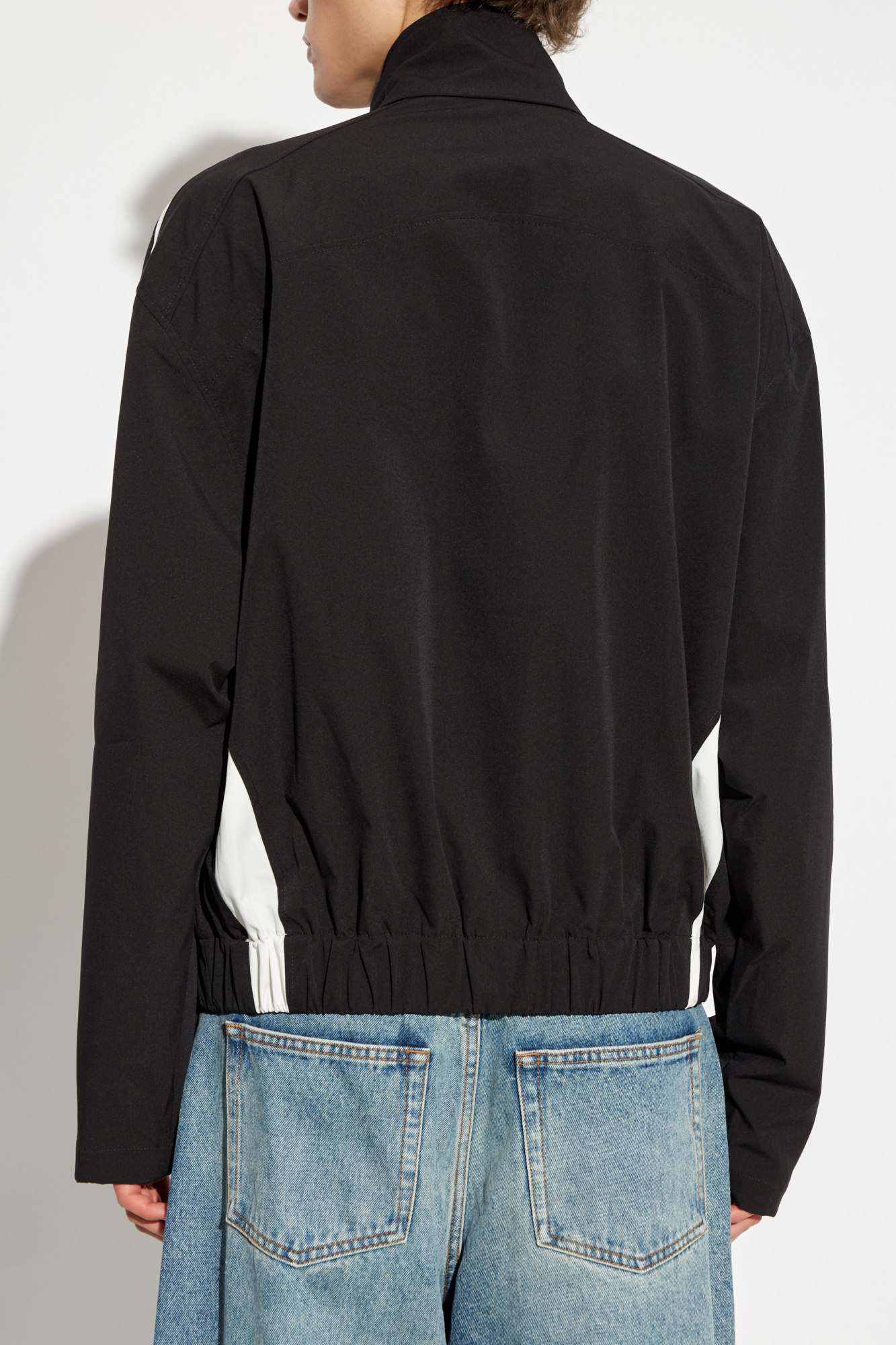 Rhude Logo Casual Jacket In Black