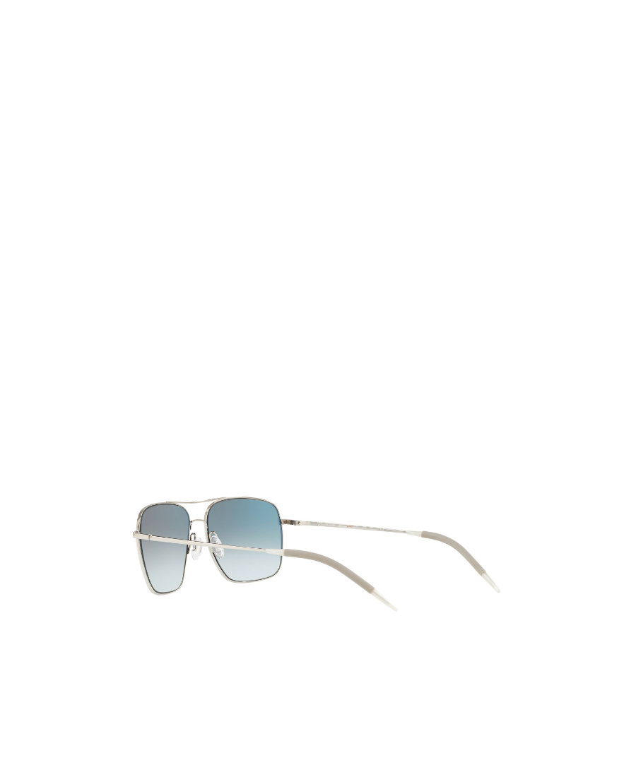 Oliver Peoples Clifton Ov1150s 50363f Navigator Sunglasses In Blue