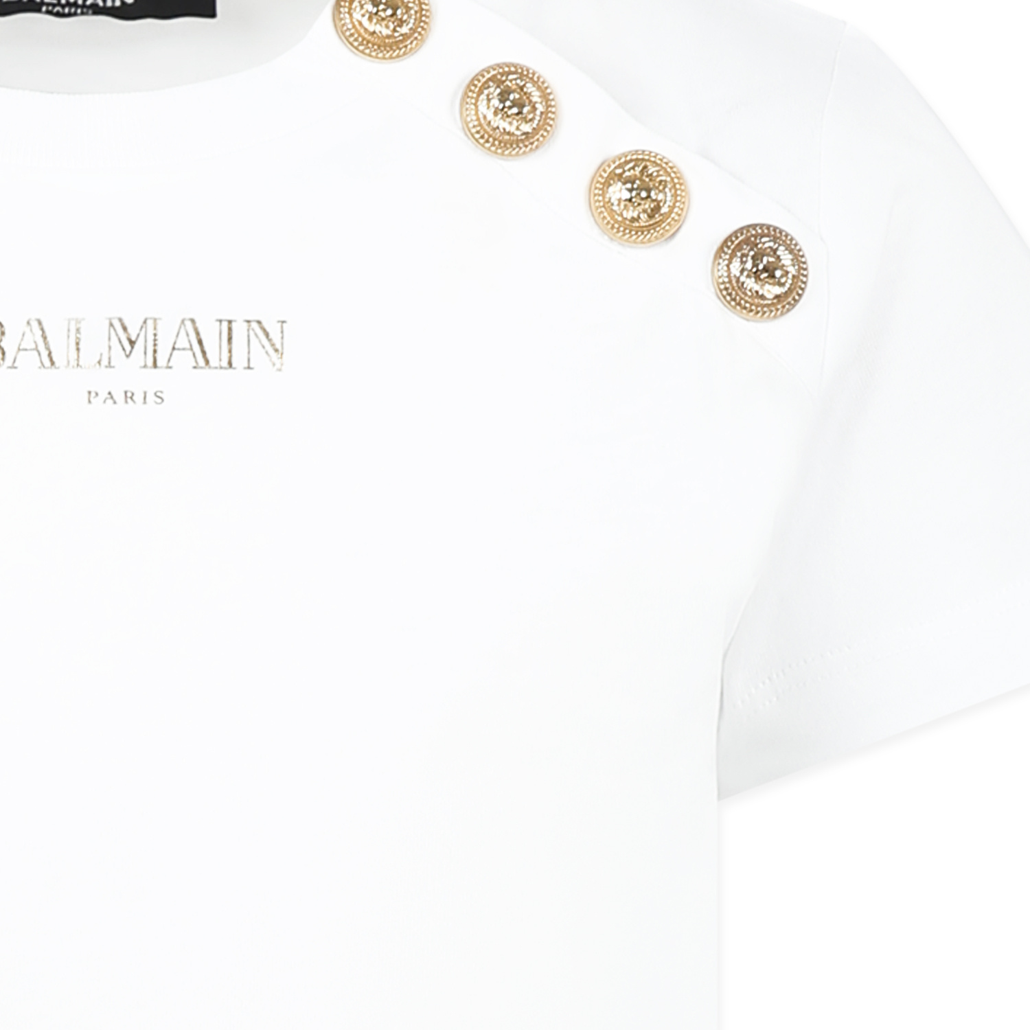 Balmain Short-sleeved T-shirt In White