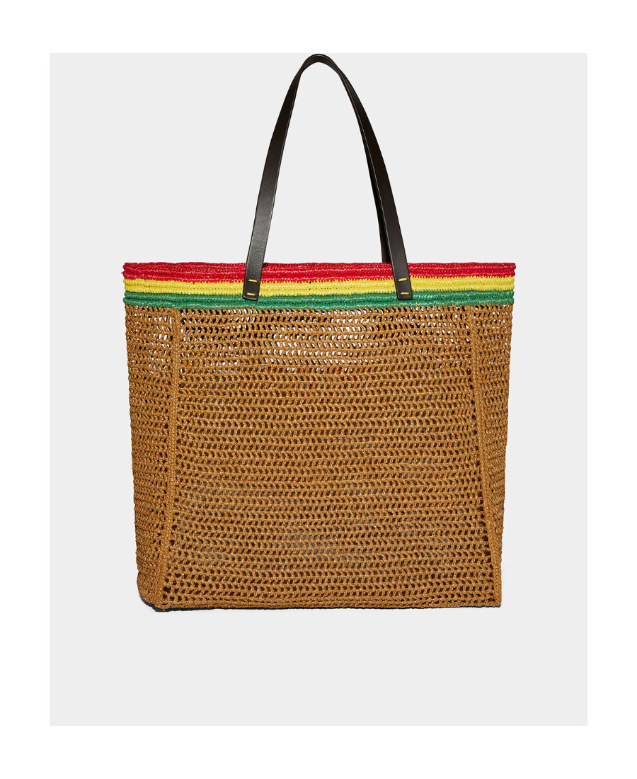 Dsquared2 Logo Shoulder Bag In Brown
