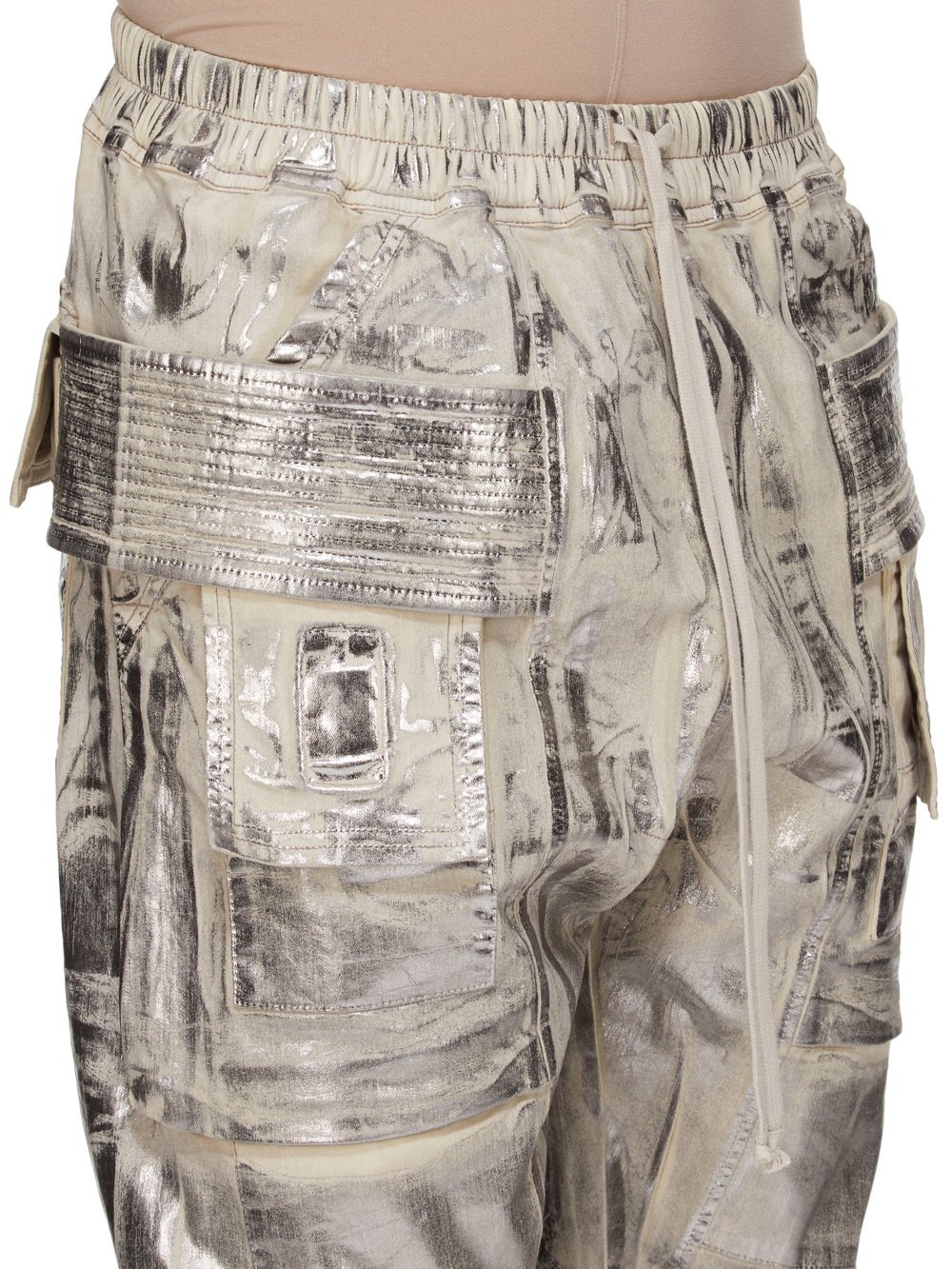 Rick Owens Drkshdw Work Casual Pants In Gray