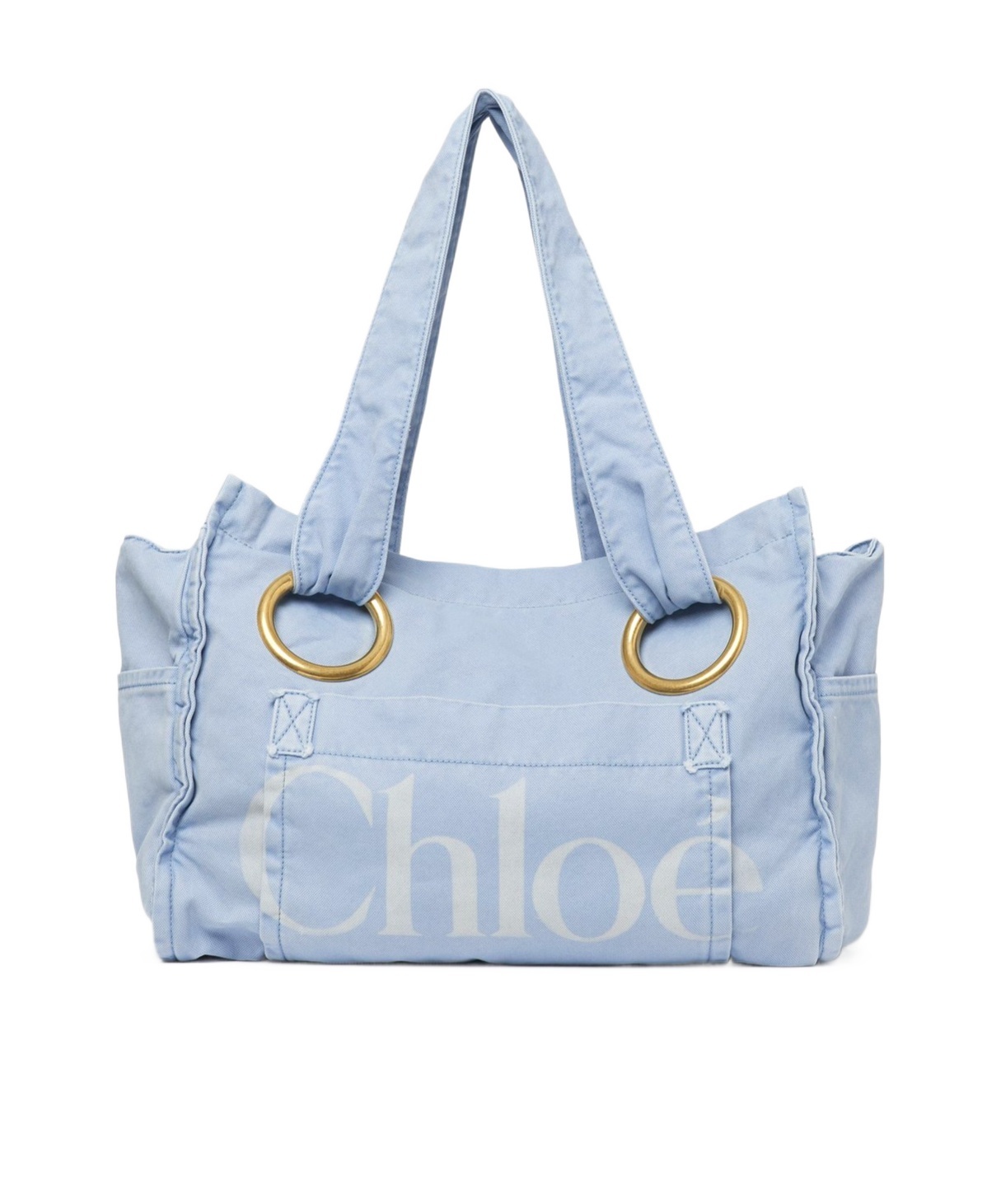 Chloé Plage Cotton Tote Bag