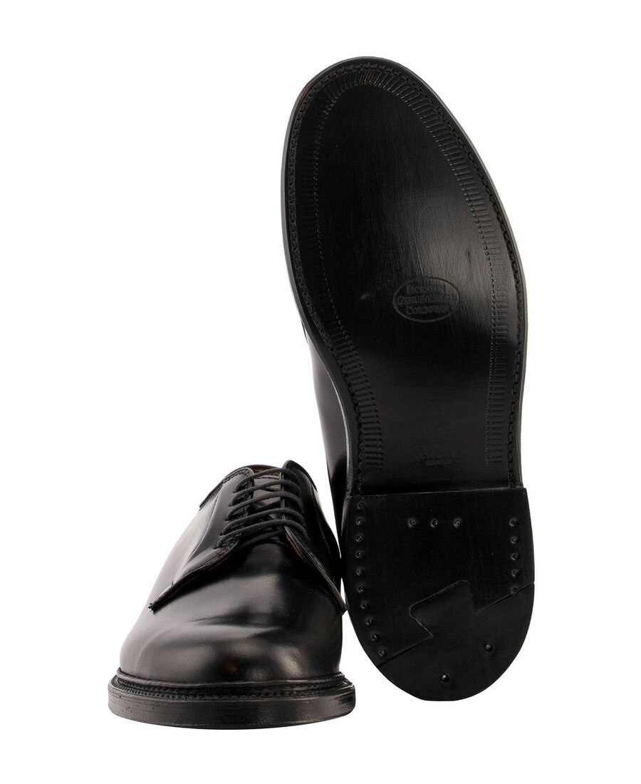 Alden Shoe Company Derby 9901 Shoes In Black