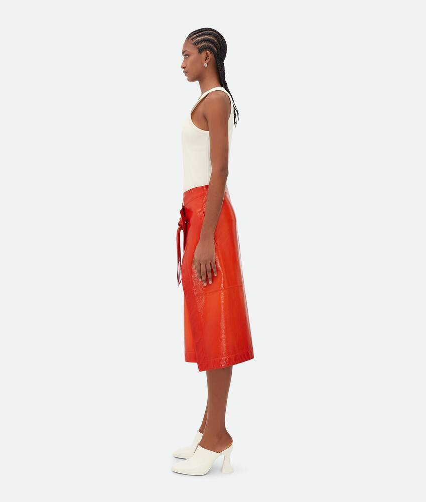 BOTTEGA VENETA KNOT DETAIL SKIRT