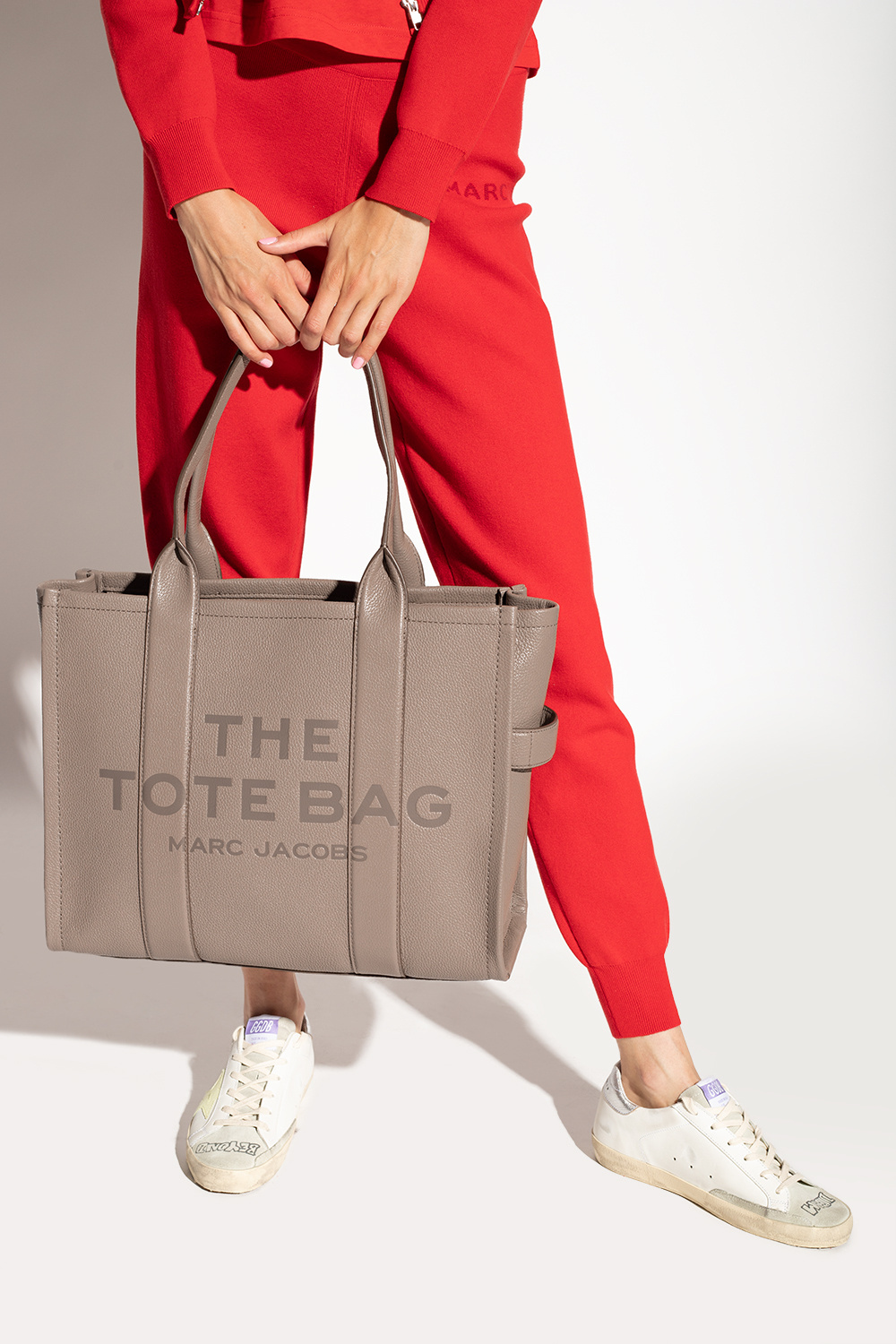 Marc Jacobs Womens Cement The Large Tote In Nude